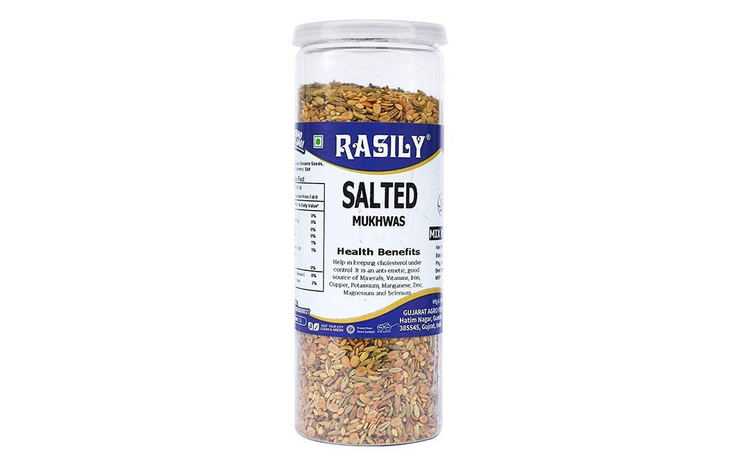 Rasily Salted Mukhwas (Mix Mouth Fresher)   Plastic Jar  150 grams